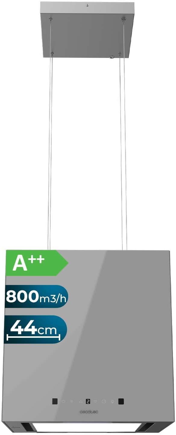 Campana colgante Cecotec Bolero Flux CCT 448000 Glass Grey A++