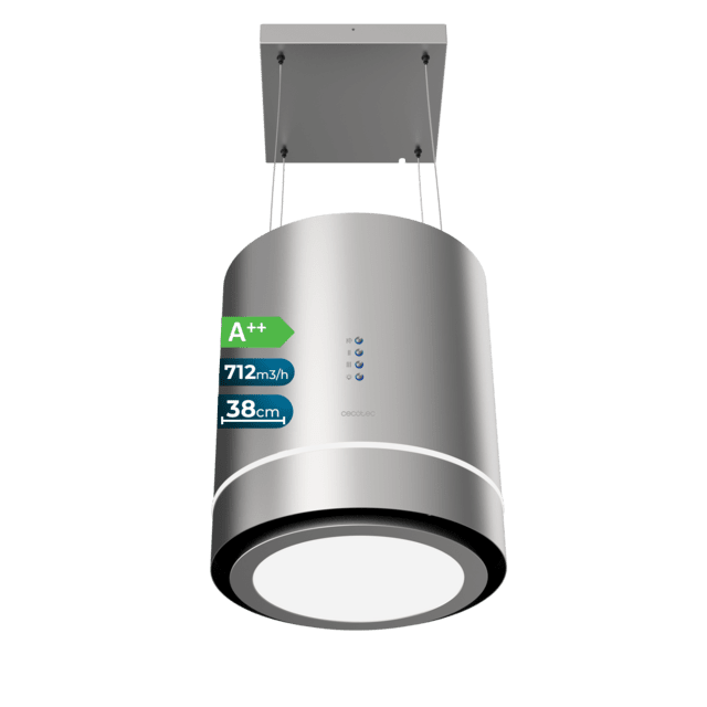 Campana colgante Cecotec Bolero Flux CRE 448000 Inox A++