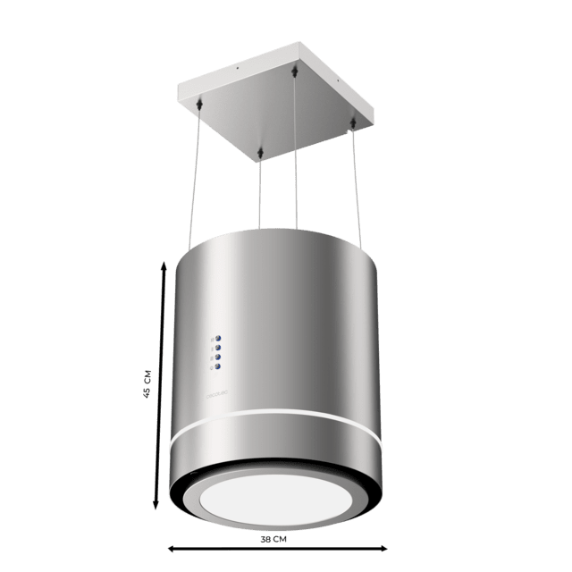 Campana colgante Cecotec Bolero Flux CRE 448000 Inox A++