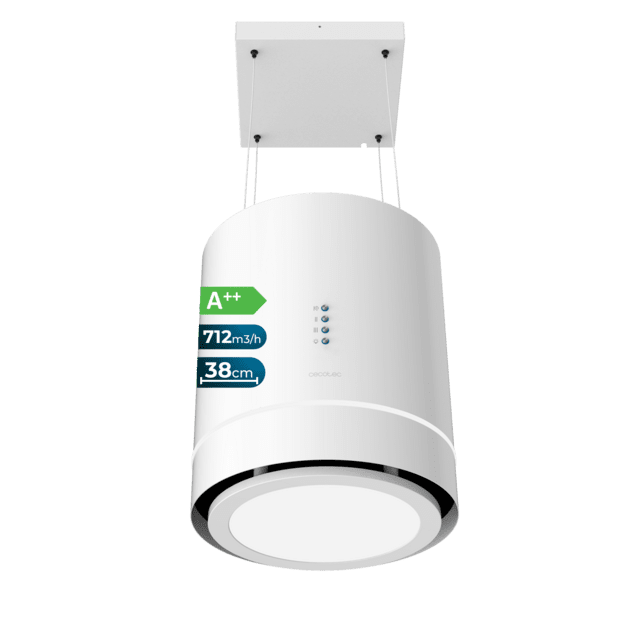 Campana colgante Cecotec Bolero Flux CRE 448000 White A++