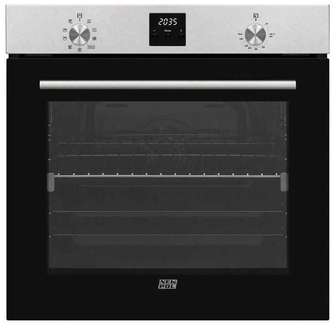 HORNO NEWPOL NWHMN75X INOX MULTIFUNCION 78 LITROS 9 PROGRAMAS CLASE A 3100W