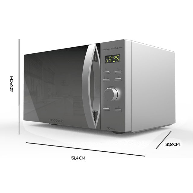 Microondas Cecotec ProClean 8110 Full Inox