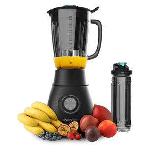Batidora de vaso Cecotec Power Black Titanium 2500MAX Go