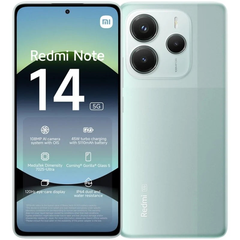 Xiaomi Redmi Note 14 5G 8GB/256GB Verde
