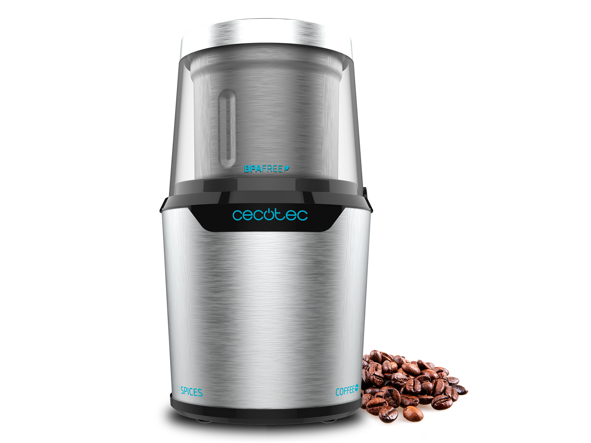 Molinillo de café eléctrico y especias Cecotec TitanMill 300 DuoClean