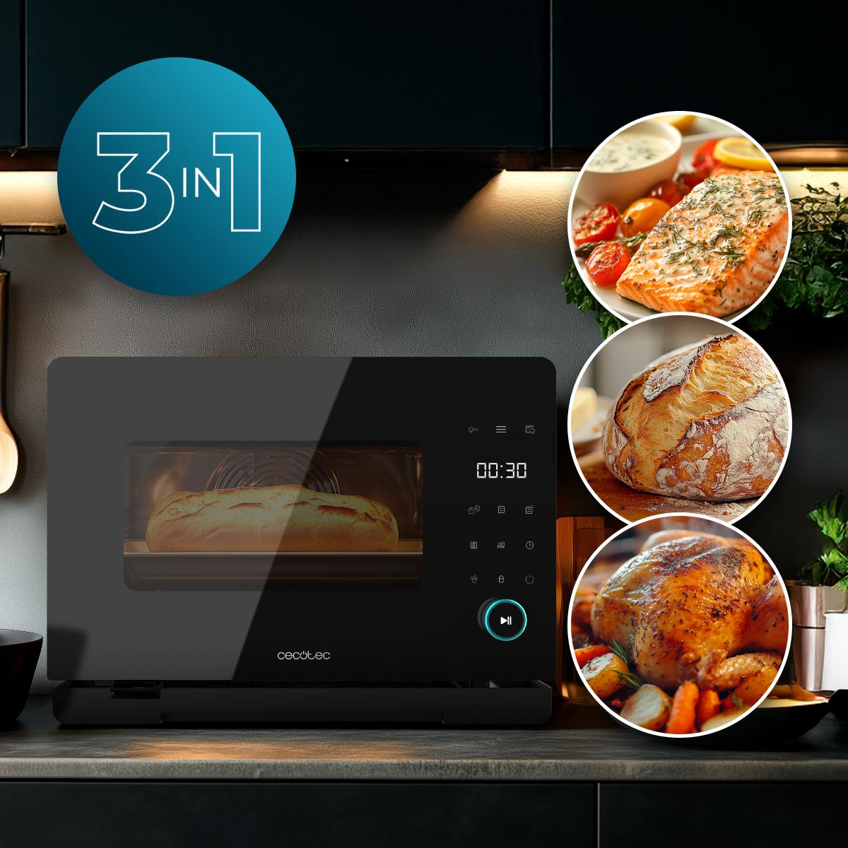 Bake&Steam 4000 Combi Gyro Advance Horno de vapor 3 en 1