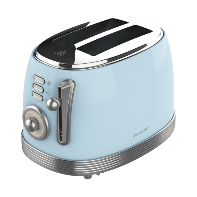Tostadora Cecotec Vintage 800 Light Blue