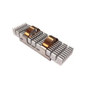 HS-M2SSD-02 sistema de refrigeración para ordenador Unidad de estado sólido Disipador térmico/Radiador Verde