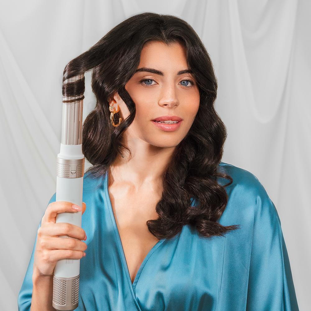 Bamba CeramicCare 14in1 AirGlam Champagne Moldeador multifunción