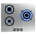 Placa de gas Cecotec Bolero Squad G 3200S Inox