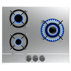 Placa de gas Cecotec Bolero Squad G 3200S Inox