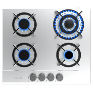 Placa de gas Cecotec Bolero Squad G 4200S Inox