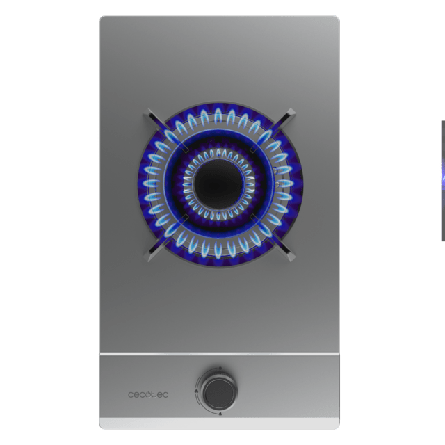 Placa de gas Cecotec Bolero Squad G 1200S Inox