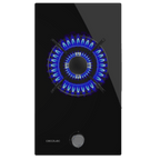 Placa de gas Cecotec Bolero Squad G 1200S Glass Black