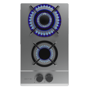 Placa de gas Cecotec Bolero Squad G 2200S Inox
