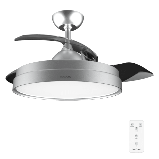 Ventilador de techo Cecotec EnergySilence Aero 4280 Invisible Steel