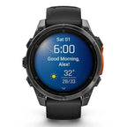 Garmin Fenix 8 AMOLED 47mm Acero Negro - Reloj Inteligente