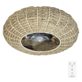 EnergySilence LampAero 650 Natural Wicker Ventilador de techo