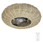 EnergySilence LampAero 650 Natural Wicker Ventilador de techo