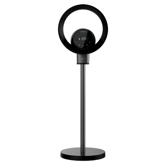 Ventilador de pie y purificador de aire Cecotec TotalPure 2in1 MoonStyle Dark