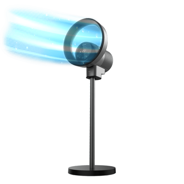 Ventilador de pie y purificador de aire Cecotec TotalPure 2in1 MoonStyle