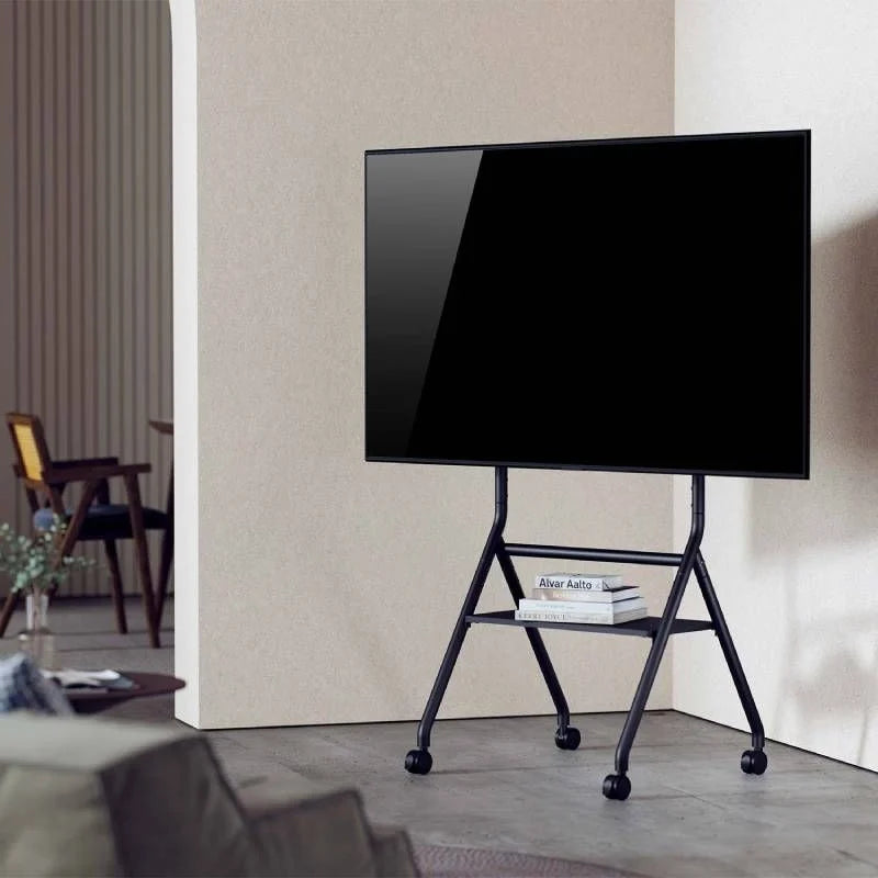 Soporte de Suelo con Ruedas Aisens FT86FE-329 para TV de 37-86"/ hasta 80kg