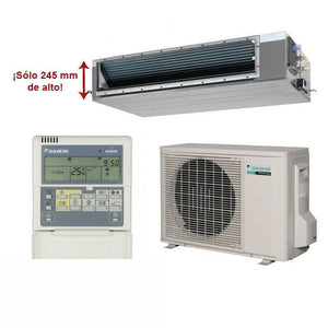 Aire Acondicionado Daikin Adeas71a Conducto R32 5848 Fr 6450 Kcal Inverter 25 Db Mando Control