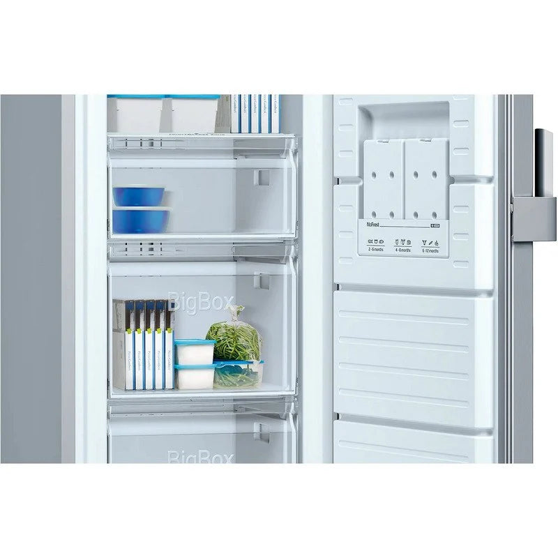 Balay 3GFE564ME Congelador Vertical Una Puerta 242L E Acero Mate Antihuellas