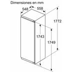 Balay 3FID737S Frigorífico Una Puerta Integrable 310L D