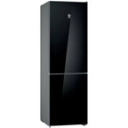 Frigorífico Combi Balay 3KFD765NI - Clase D, 203x60cm, 368L, NoFrost, Cajón 0ºC, Cristal Negro