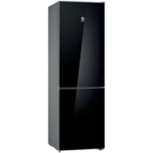 Frigorífico Combi Balay 3KFD765NI - Clase D, 203x60cm, 368L, NoFrost, Cajón 0ºC, Cristal Negro