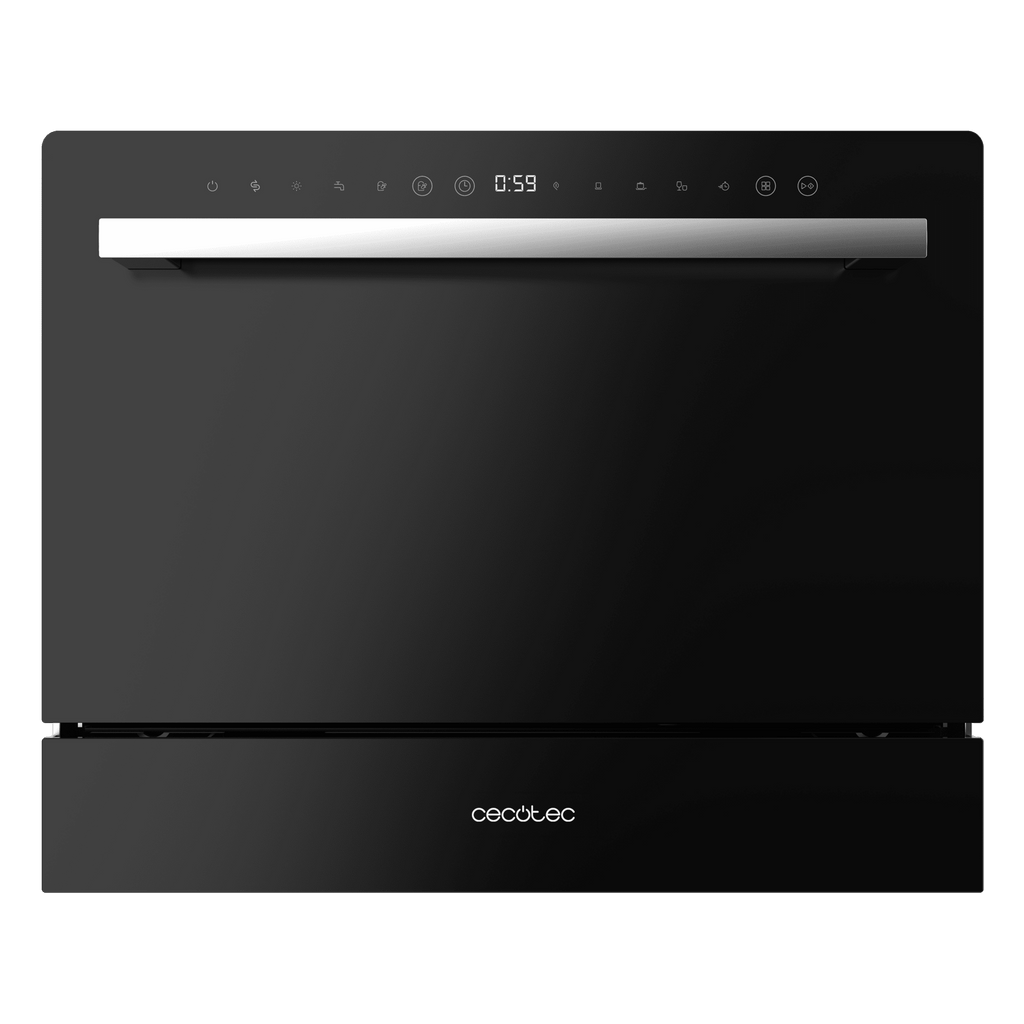 Bolero Aguazero 2400 Black Glass Lavavajiillas