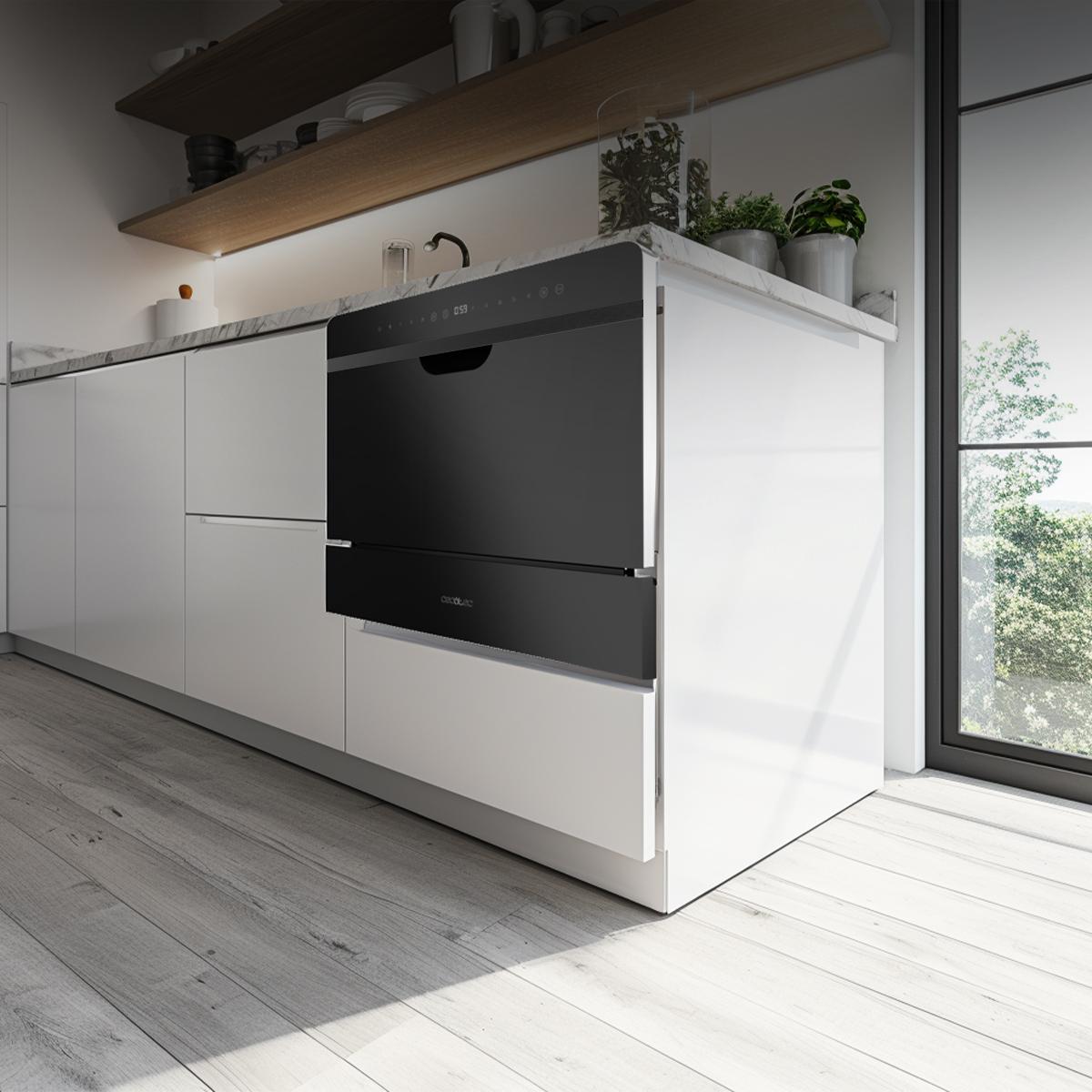 Bolero Aguazero 2500 S-BI Black Glass Lavavajiillas