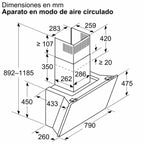 Balay 3BC587LB Campana 80 cm.