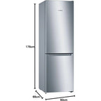 Bosch Serie 2 KGN33NLEB Frigorífico Combi E Acero Inoxidable