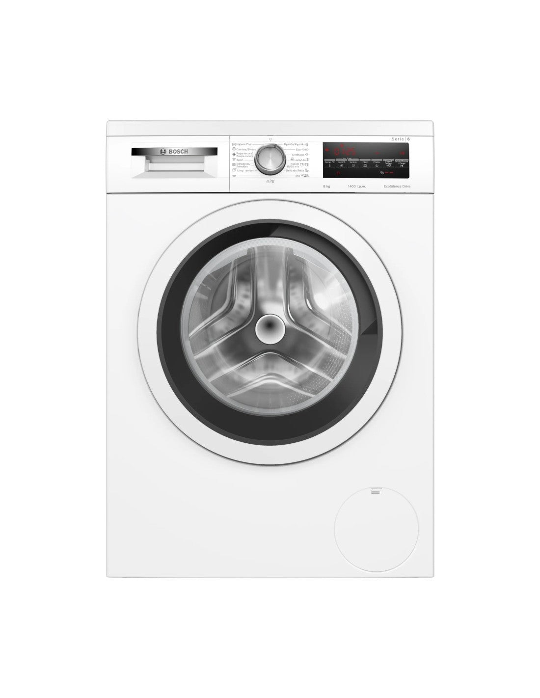 Lavadora de Carga Frontal Bosch WUU28T63ES 8 kg 1400 rpm Blanco A