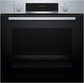 HORNO BOSCH HQA514ES3 MULTIFUNCION CON VAPOR AÑADIDO 71L CRISTAL NEGRO/INOX DISPLAY