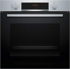 HORNO BOSCH HQA514ES3 MULTIFUNCION CON VAPOR AÑADIDO 71L CRISTAL NEGRO/INOX DISPLAY