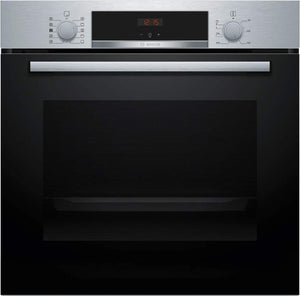 HORNO BOSCH HQA514ES3 MULTIFUNCION CON VAPOR AÑADIDO 71L CRISTAL NEGRO/INOX DISPLAY