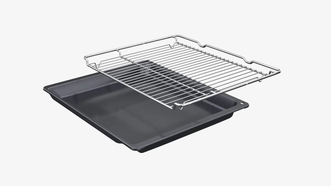 HORNO BOSCH HQA514ES3 MULTIFUNCION CON VAPOR AÑADIDO 71L CRISTAL NEGRO/INOX DISPLAY