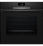 Horno Pirolítico BOSCH HBA572BB3F Limpieza Pirólisis + Asistente 71L Cristal Negro Air Fryer