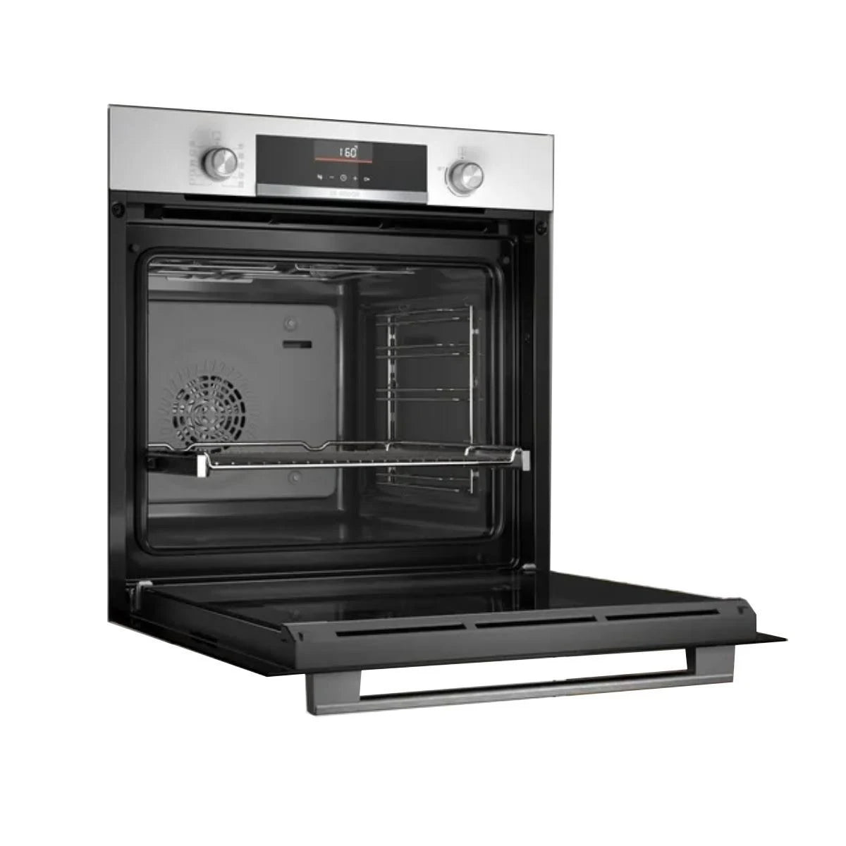 HORNO BOSCH HBG536EW3 CRISTAL BLANCO MULTIFUNCION 60CM 71L DISPLAY A