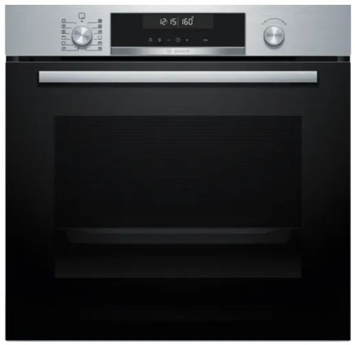 HORNO BOSCH HBG578ES3 INOX MULTIFUNCION 71L PIROLITICO DISPLAY LCD CLASE A+ 10 FUNCIONES AIRFRY RAIL TELESCOPICO