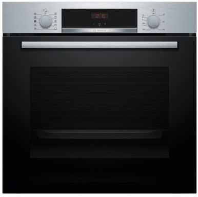 HORNO BOSCH HQA514ES3 MULTIFUNCION CON VAPOR AÑADIDO 71L CRISTAL NEGRO/INOX DISPLAY