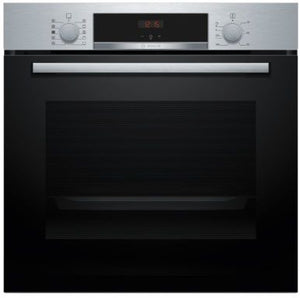 HORNO BOSCH HQA514ES3 MULTIFUNCION CON VAPOR AÑADIDO 71L CRISTAL NEGRO/INOX DISPLAY