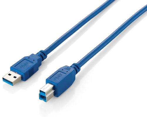 128293 Cable USB 3.0 Tipo A Macho a Tipo B Macho, 3,0 m , Azul