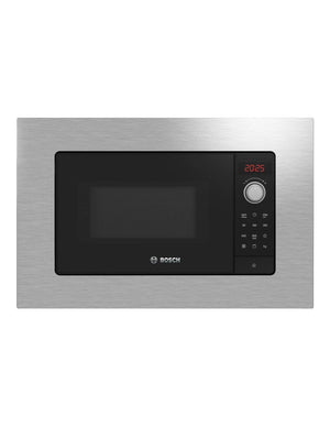 Microondas integrable Bosch Serie 2 BEL623MS3 Con grill 20 L 800 W Acero inoxidable