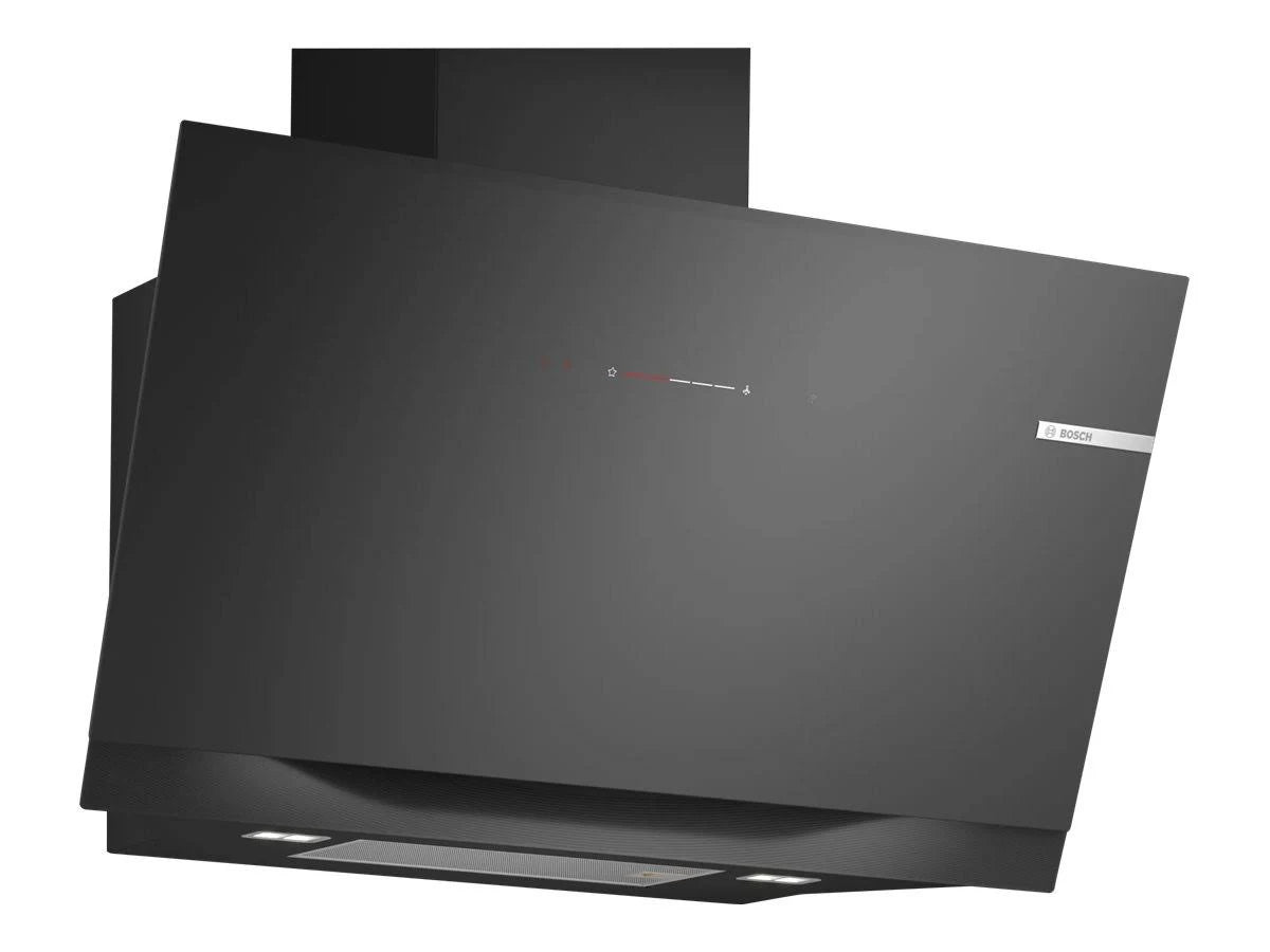 Campana Decorativa de Pared Bosch DWK91LT60 90 cm 1007 m3/h 5 velocidades Cristal Negro A+