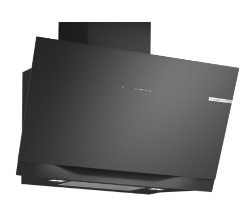 Campana Decorativa de Pared Bosch DWK91LT60 90 cm 1007 m3/h 5 velocidades Cristal Negro A+