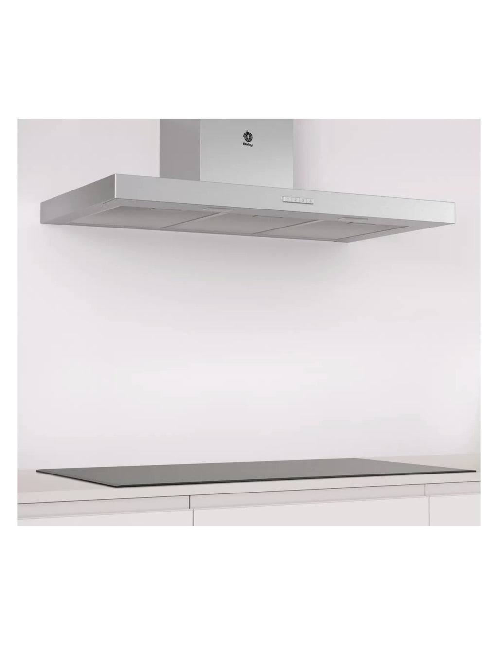 Campana Decorativa Balay 3BC096MX 90 cm 619 m3/h Acero inox B